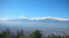 See the majestic Andes Mountains when you travel to Santiago, Chile.