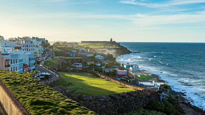 Enjoy the luscious beaches and incredible culture of San Juan, Puerto Rico. 