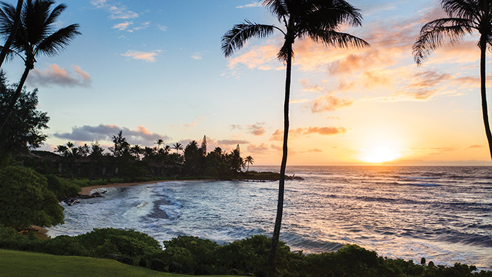 Enjoy the gorgeous beaches and beautiful sunsets on the island of Maui.