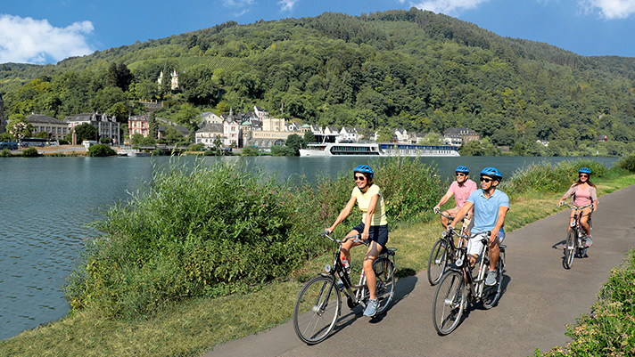 Explore charming cities on an AmaWaterways biking excursion. 
