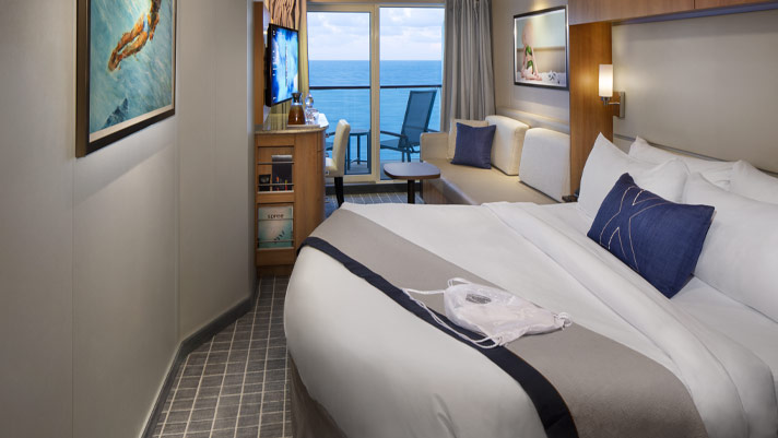 Unwind in the Celebrity Aqua Class Stateroom 