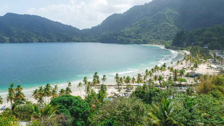 Trinidad Beach in the Caribbean