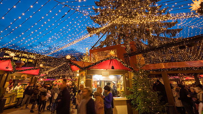 Indulge in the festivities at the Christmas Markets in Cologne, Germany. 