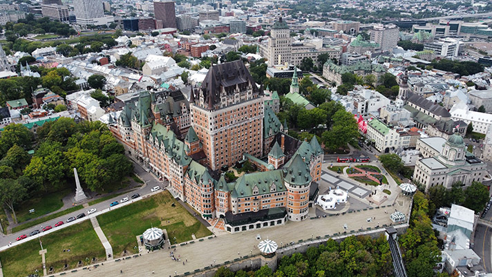 Fairmont Le Château Frontenac in Quebec City