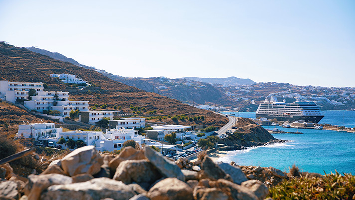 Journey to the gorgeous Mykonos island on this one-of-a-kind voyage. 
