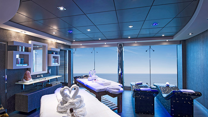 Indulge in some self-pampering at the Aurea Spa onboard MSC Cruises.