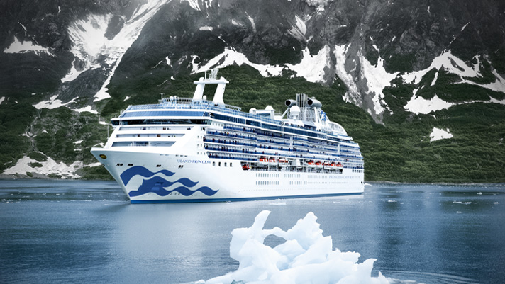 Awe at the magnificent Hubbard Glacier onboard a Princess cruise.