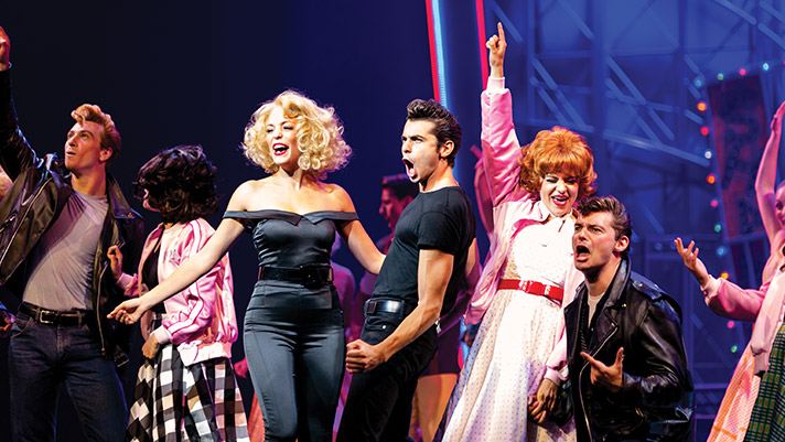 Be entertained with Broadway show classics like Grease. 