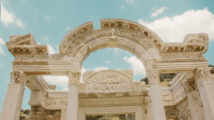 Kusadasi Temple in Ephesus, Greece