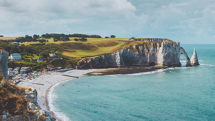 Visit the breathtaking Normandy beaches