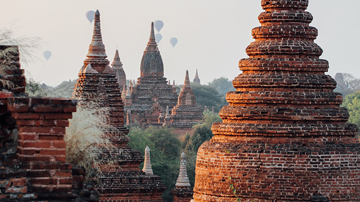 Bagan in Myanmar