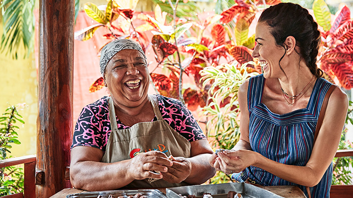 Immerse yourself in the culture with the Local Connections program.