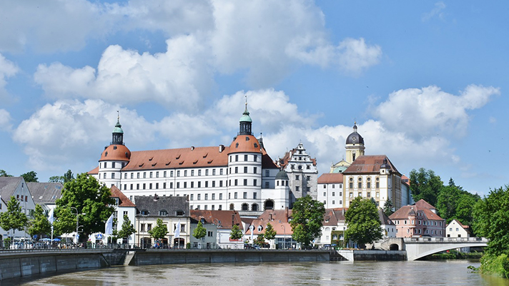 Neuburg Castle in Germany