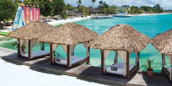 Sandals Private Cabanas
