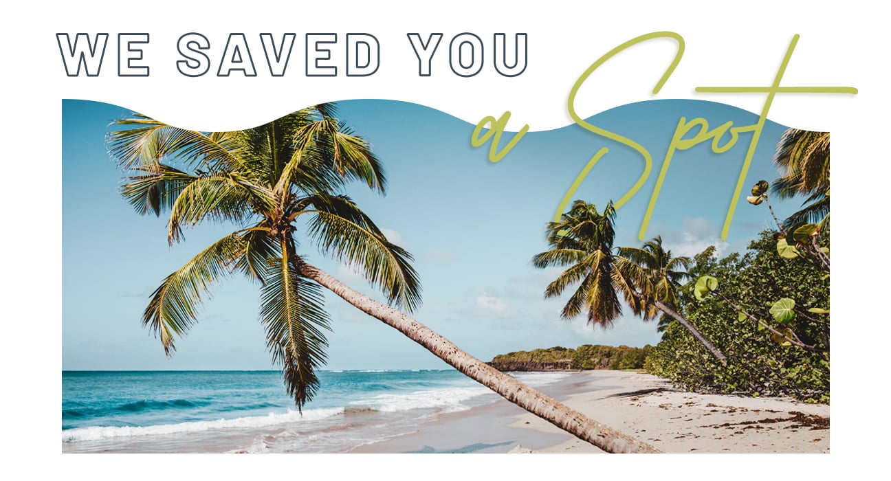 we saved you a spot