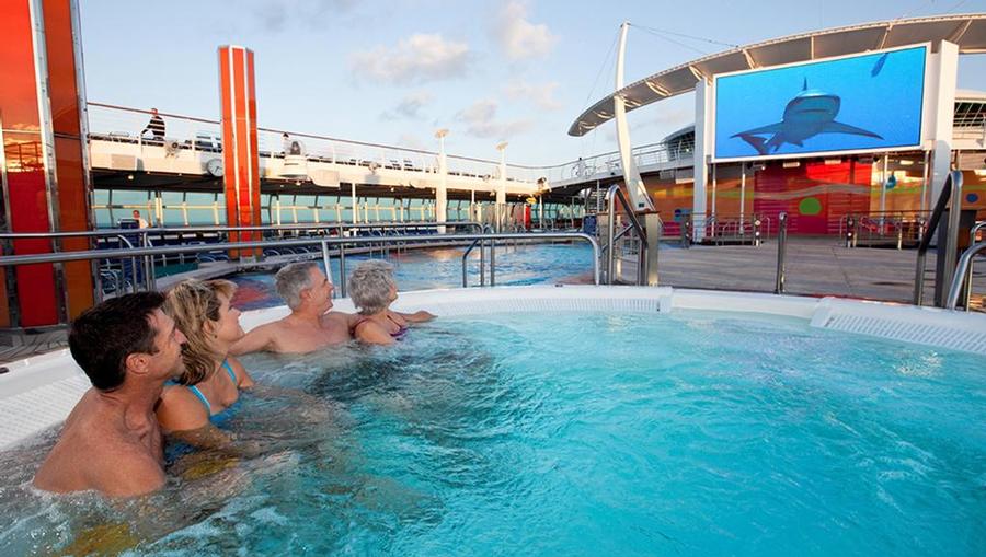 Royal Caribbean Movies from the Pool