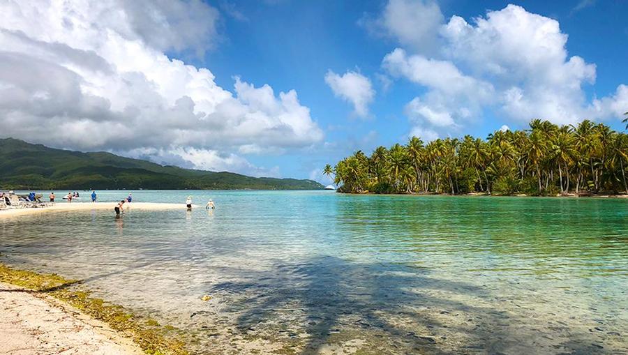 Motu Mahan Private Island owned by Paul G, views of the Motu.