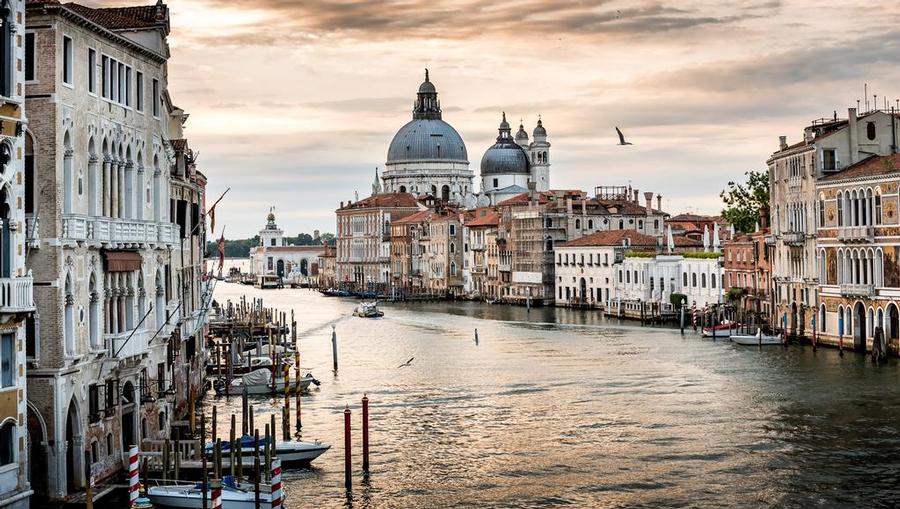 River Cruise through Venice, Italy