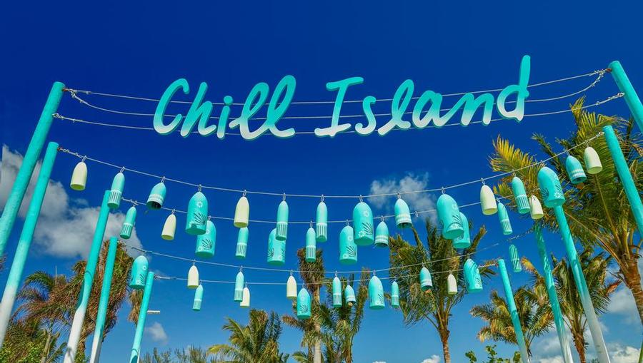 Caption: Chill Island at CocoCay Island