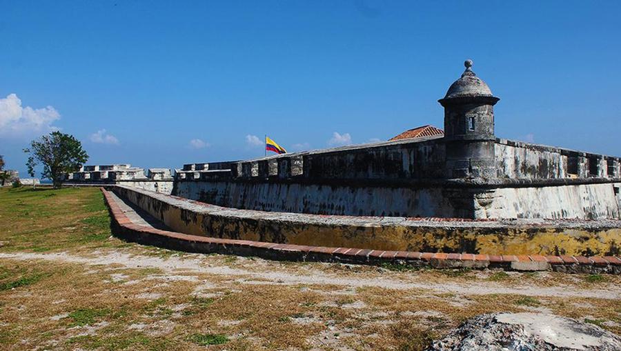 A picture of the Walled City of Cartagena.