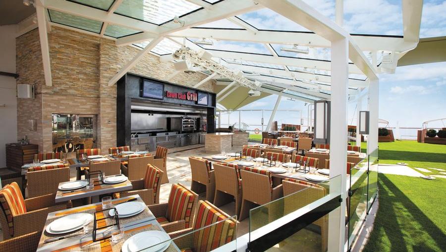 Lawn Club Grill onboard Celebrity Cruises