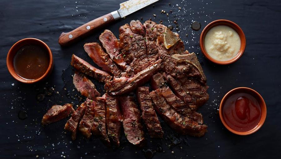 Steak at the Tuscan Grille onboard Celebrity Cruises