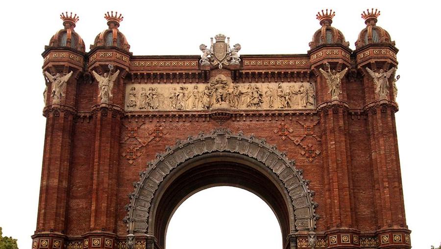 The world-famous Arc de Triomf is a fixture in Spain that has stood tall since 1888.