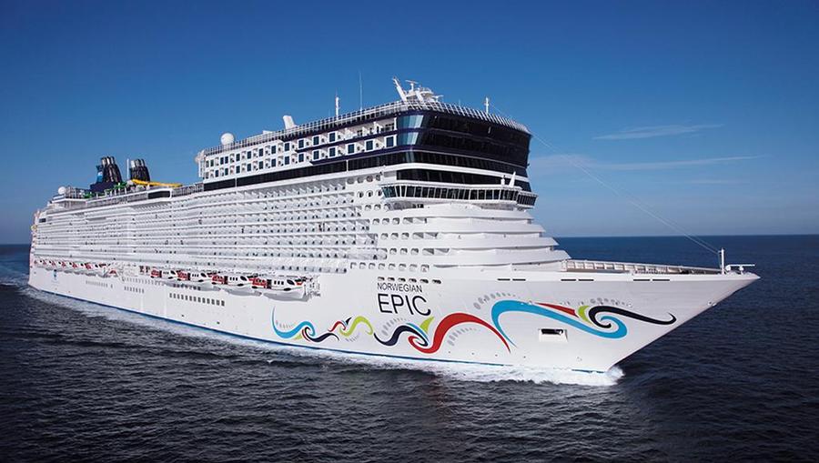 Norwegian Cruise Line’s Epic sailing to Barcelona, Rome, Naples, Cannes, and Livorno.