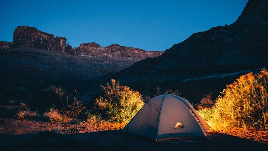 Camping at the Grand Canyon