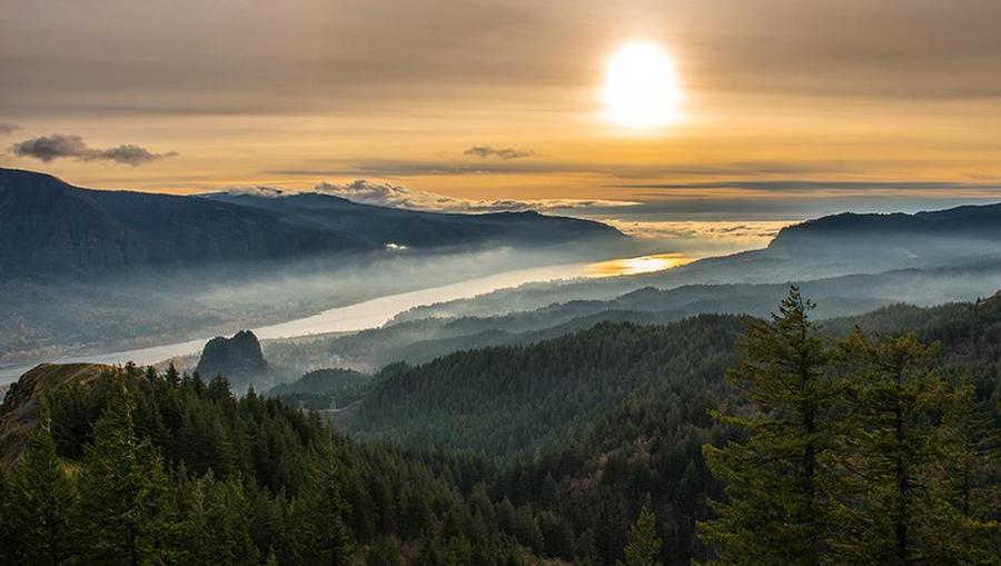 Columbia River in the Pacific Northwest, USA