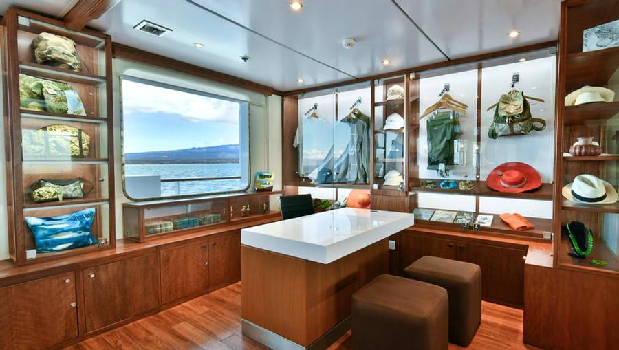Celebrity Xperience Expedition cruises feature Boutique onboard Shopping.