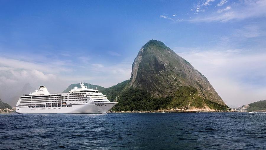 Seven Seas Mariner Cruising Rio De Janeiro