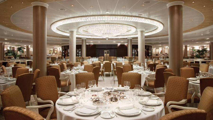 Grand Dining Room onboard Oceania Cruises.