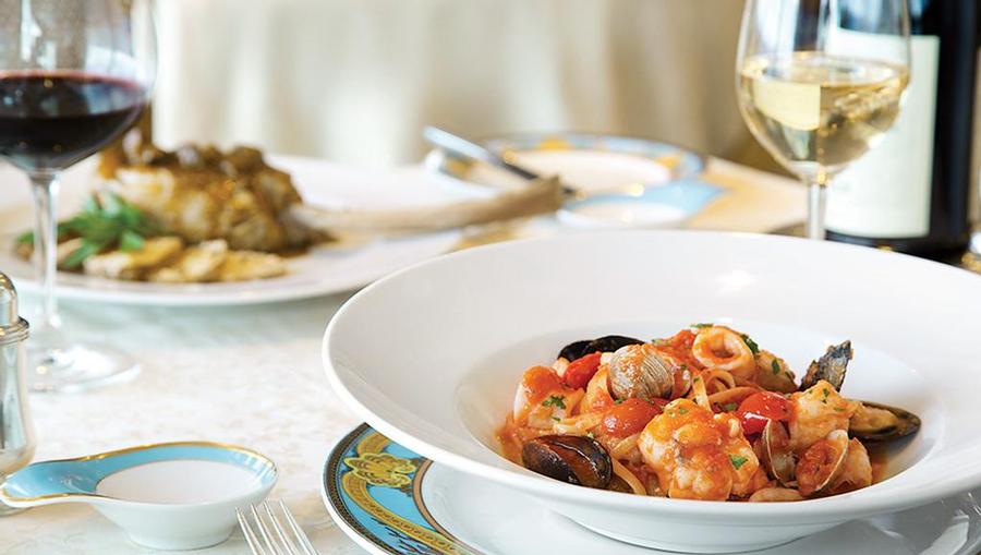 Oceania Toscana Restaurant Italian Pasta Seafood