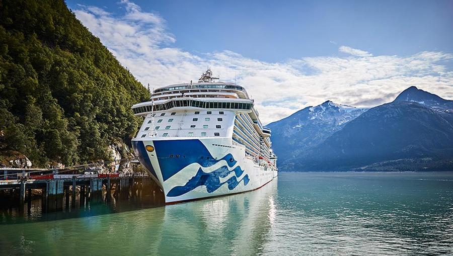 Princess Alaska Skagway Cruise Glacier Mountain