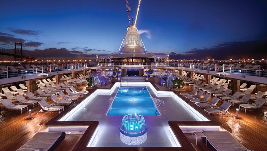 Oceania cruises Pool Hot Tub Chairs Deck