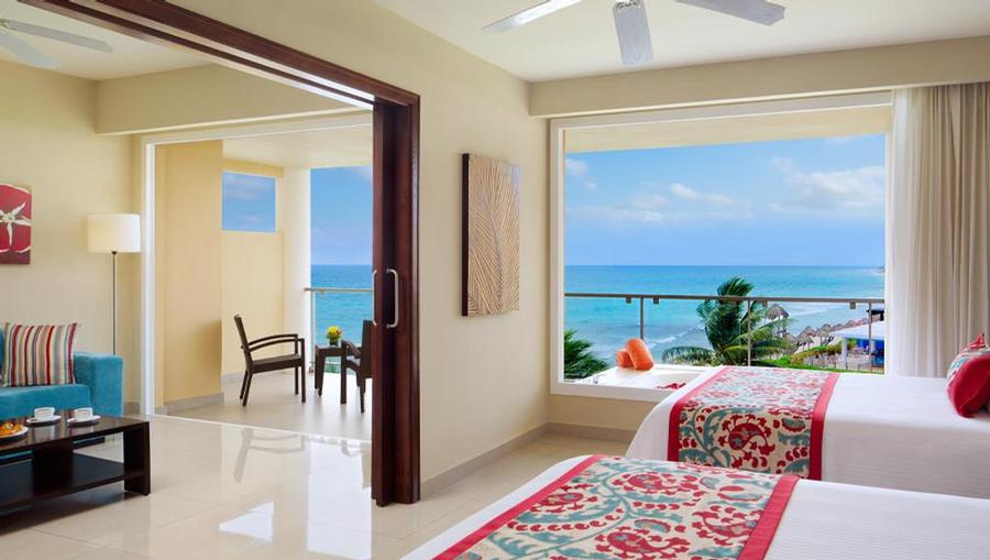 Rooms at Dreams Jade Resort & Spa are a minimum of 700 square feet in size.
