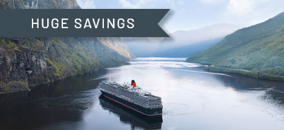 Cunard – Free Upgrades, up to $2,300 Free Credit, & More